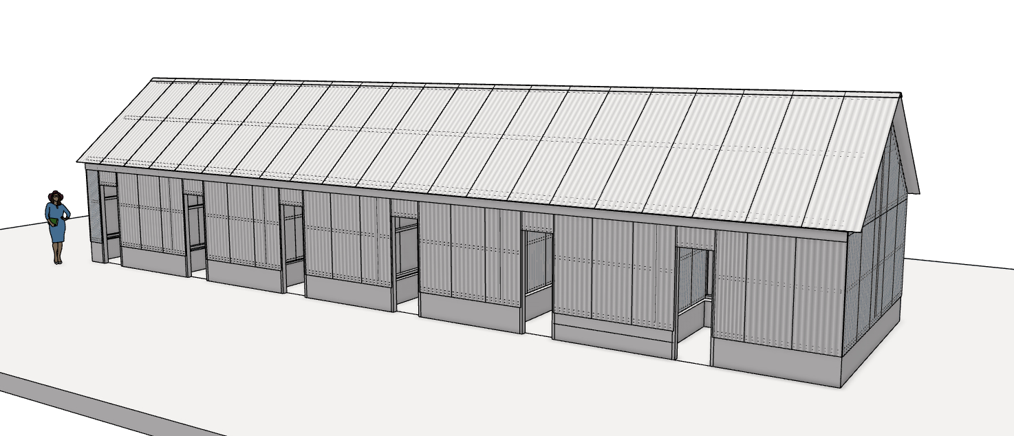 Rercreated Building